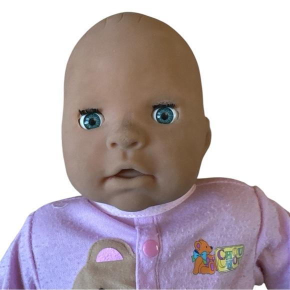 Vintage 2001 Zapf Creation Baby Chou Chou Soft Body Interactive Doll Collectible - Picture 5 of 14